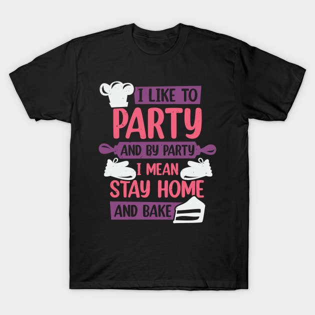 Funny Baking Lover Cake-Decorator Baker Gift T-Shirt by Dolde08